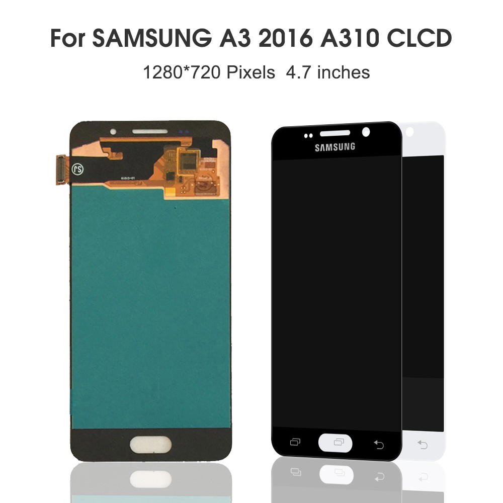 Màn hình cảm ứng LCD thay thế dành cho Samsung Galaxy A3 2016 F 0