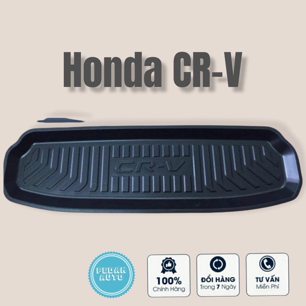 Lót Cốp Nhựa Dẻo Xe Honda CR-V 2019 2020 2021 Đàn Hồi, Chống Nước Tốt