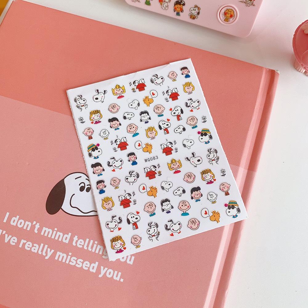 Sticker Hình Dán Pop Finger Dùng Để Decor Móng Tay, Scrapbook, Đồ Dùng Học Tập Siêu Đáng Yêu