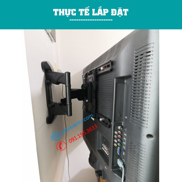 Giá treo tivi NB P5 32 - 40 - 50 - 55 - 60 - 65 - 70 Inch - Giá Treo Tivi Góc Xoay Đa Năng - Model Mới 2022