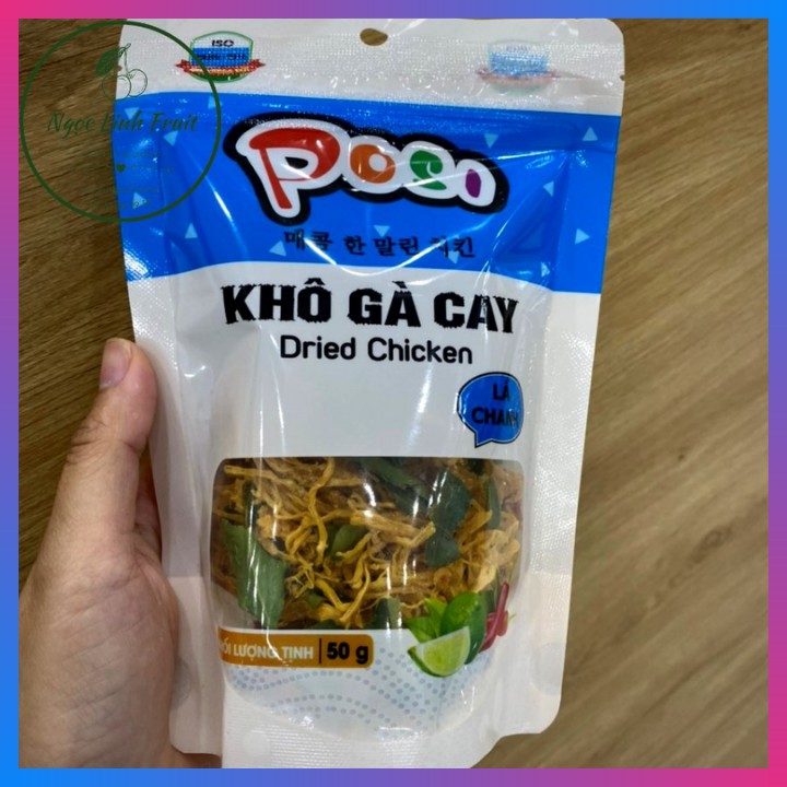 KHÔ GÀ LÁ CHANH POSI 25GR