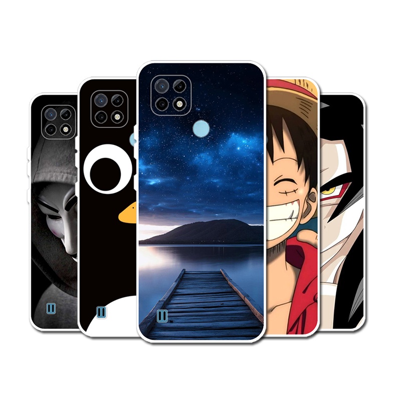 Ốp lưng REALME C21Y C25Y Vỏ điện thoại Hoạt hình Vỏ bảo vệ Chống va đập