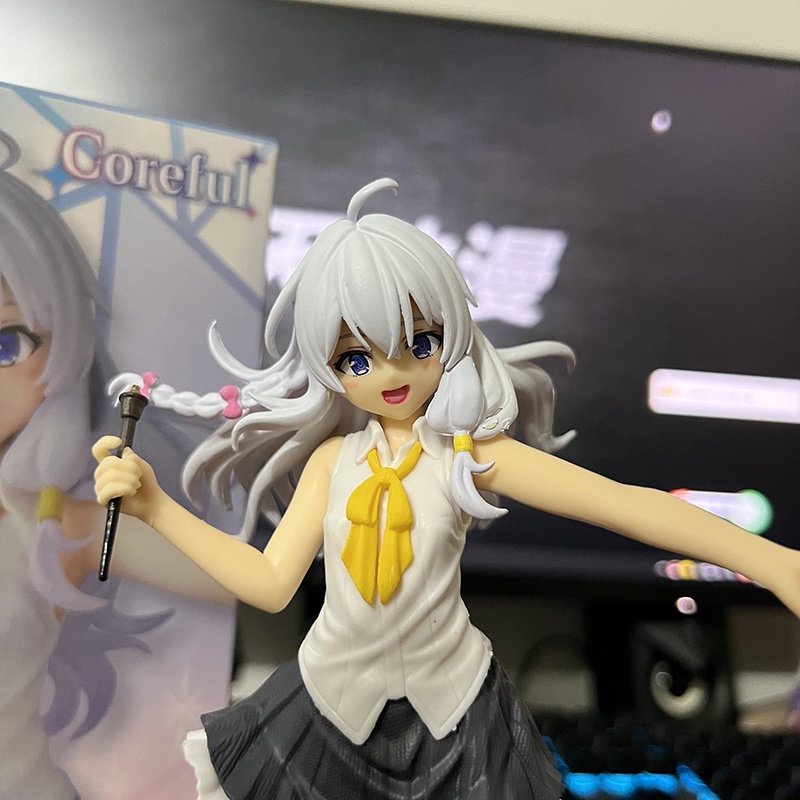 Mô Hình Đồ Chơi Nhân Vật Anime Taito Coreful Majotabi Wandering The Journey of Elaina Majo no Tabitabi Elaina 20cm Bằng PVC