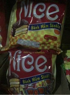 Bánh Nice phủ socola 12c