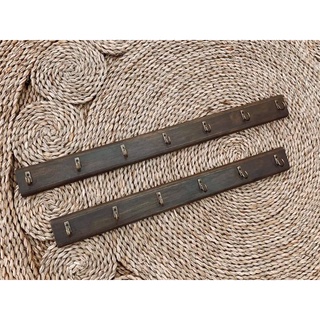 Combo 2 móc gỗ gắn tường vintage. loại 6 và 7 móc. hàng xuất khẩu của việt nam