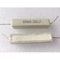 BỘ 10 CON ĐIỆN TRỞ 10W CÁC LOẠI - ĐIỆN TRỞ SỨ 10W - TRỞ CÔNG SUẤT 10W