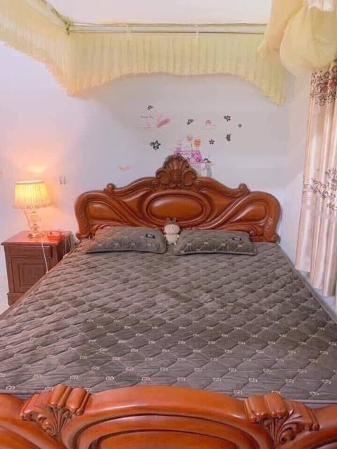 Bộ ga gối nỉ nhung MUJi