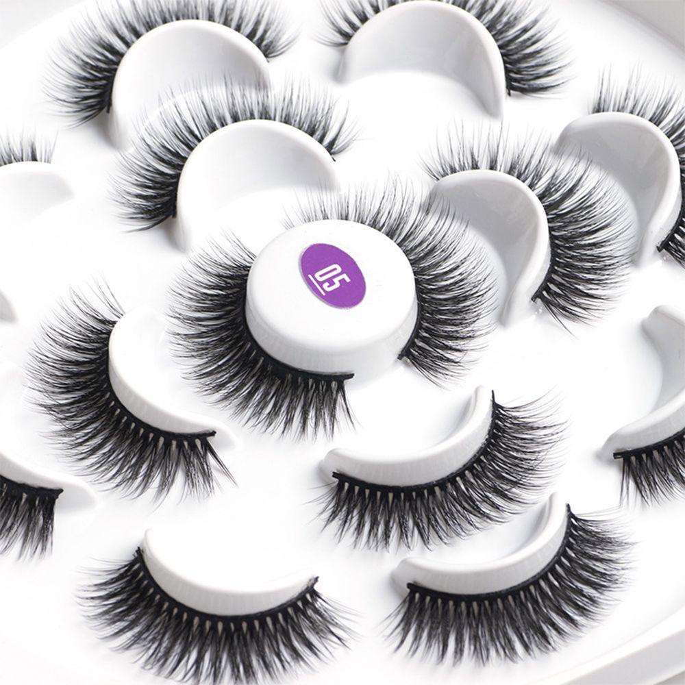 Set 7 Cặp Lông Mi Giả Dài Trang Điểm Tự Nhiên