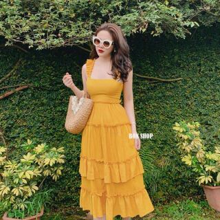 Hè về là k thể thiếu em váy đũi bèo này đâu ạ 😍 đi biển đi chơi đi du lịch đảm bảo tiêu chí vừa đẹp vừa mát 😍