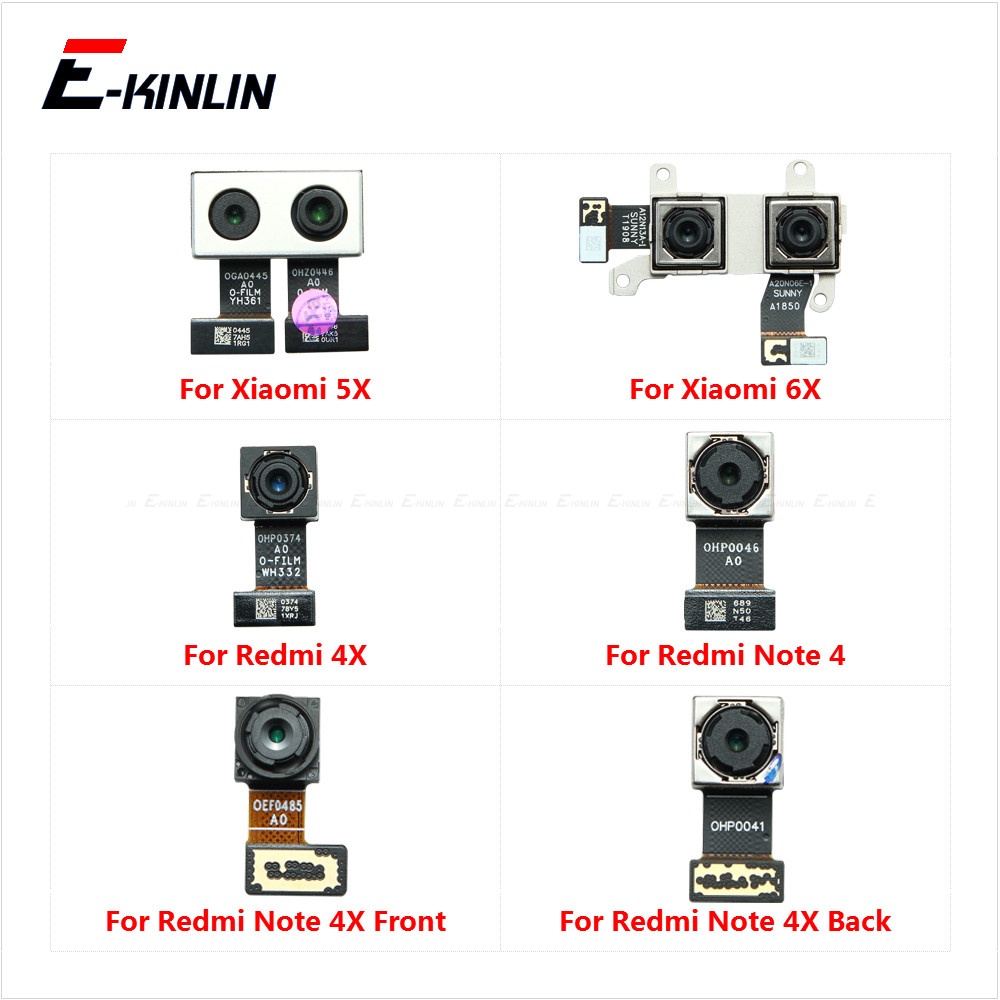 Phụ Kiện Mạch Camera Trước Sau Cho Điện Thoại Xiaomi Mi 5X 6X Redmi 4 4X Global Big