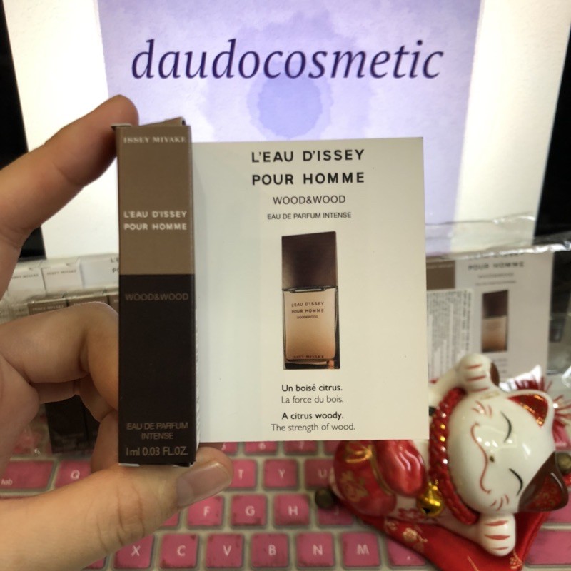 [ vial ] Nước hoa Issey Miyake L'Eau D'Issey Wood & Wood Pour Homme EDP Intense 1ml