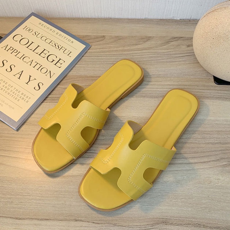 Dép IELGY đế bằng phong cách thời trang cho nữ