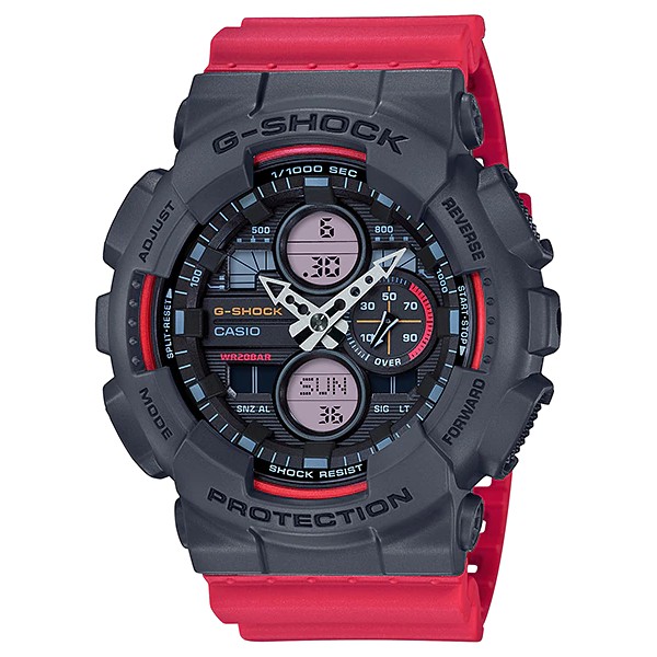 Đồng Hồ Casio Nam Dây Nhựa GSHOCK GA-140-4A Chính Hãng