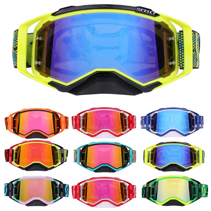 Kính xe máy Dirt Bike Motocross Kính đua chống gió MX DH Off Road Eyewear Motor Mũ bảo hiểm Goggles