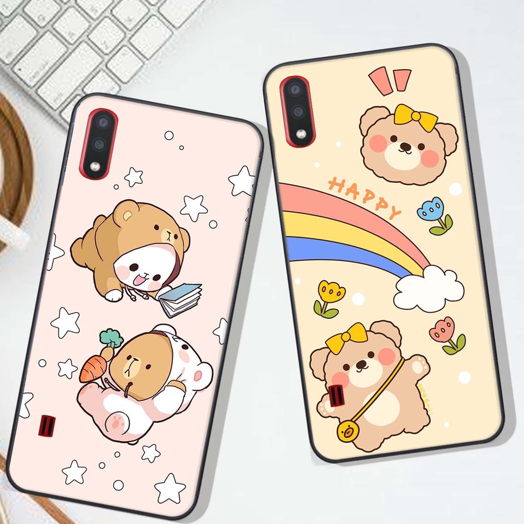 Ốp lưng Samsung A01 in hình Gấu xinh xắn, Bò sữa đáng yêu,  ĐẸP -  RẺ - XINH - ĐỘC ĐÁO