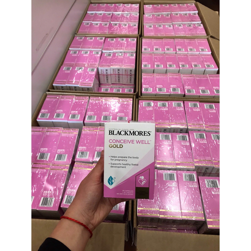 Blackmore conceive well gold 56 viên VIÊN UỐNG TĂNG KHẢ NĂNG THỤ THAI