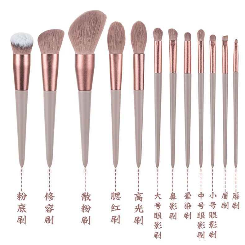 Cọ trang điệm, bộ cọ makeup Fix 13 Cây Lông Mềm Mượt | BigBuy360 - bigbuy360.vn