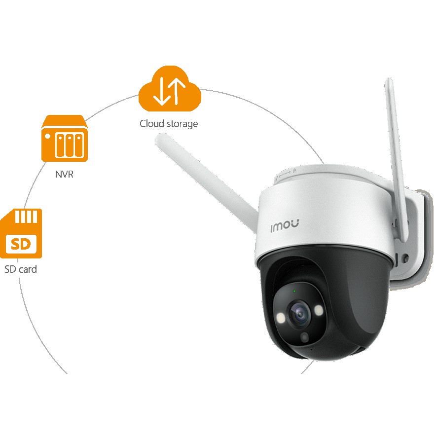 Camera Ngoài Trời Imou PTZ IPC-S22FP 2.0mpx (Quay 360 độ + Có Màu Ban Đêm) | BigBuy360 - bigbuy360.vn