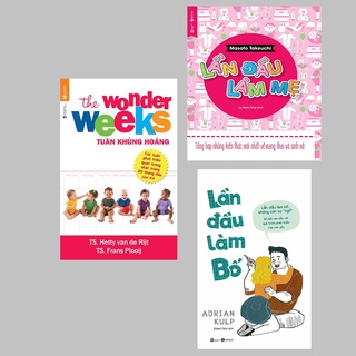 Sách - Combo Tuần Khủng Hoảng + Lần Đầu Làm Mẹ + Lần Đầu Làm Bố