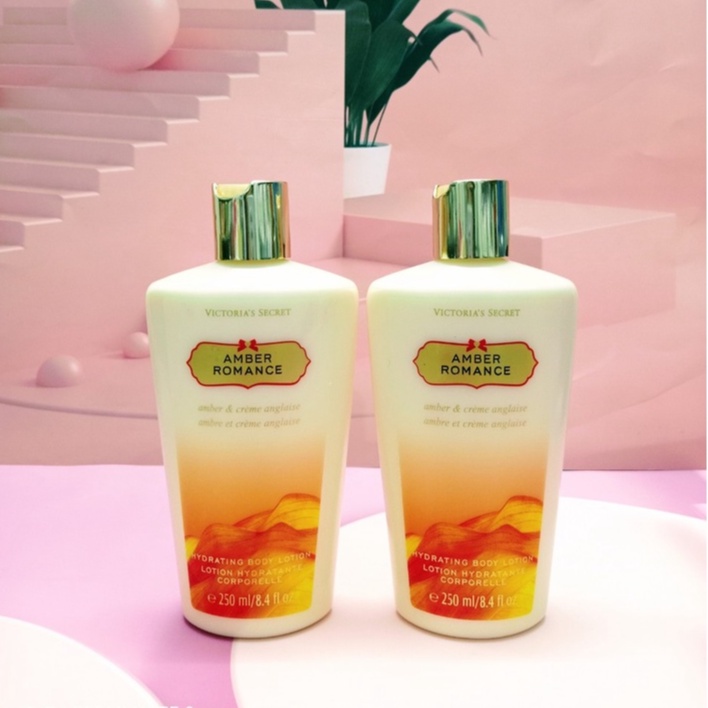 Dưỡng thể nước hoa Victoria Secret Amber Romance