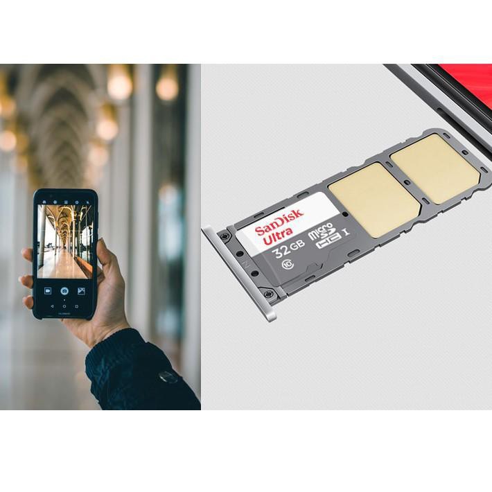 Thẻ Nhớ Sandisk 32gb 64gb 128gb 256gb Ultra Class10 80mbps Micro Sd - 97