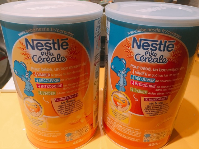 Bột lắc sữa Nestle Pháp 400gram
