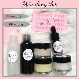 Bộ sản phẩm chăm sóc tóc hàng mẫu dùng thử/ tester- ami store