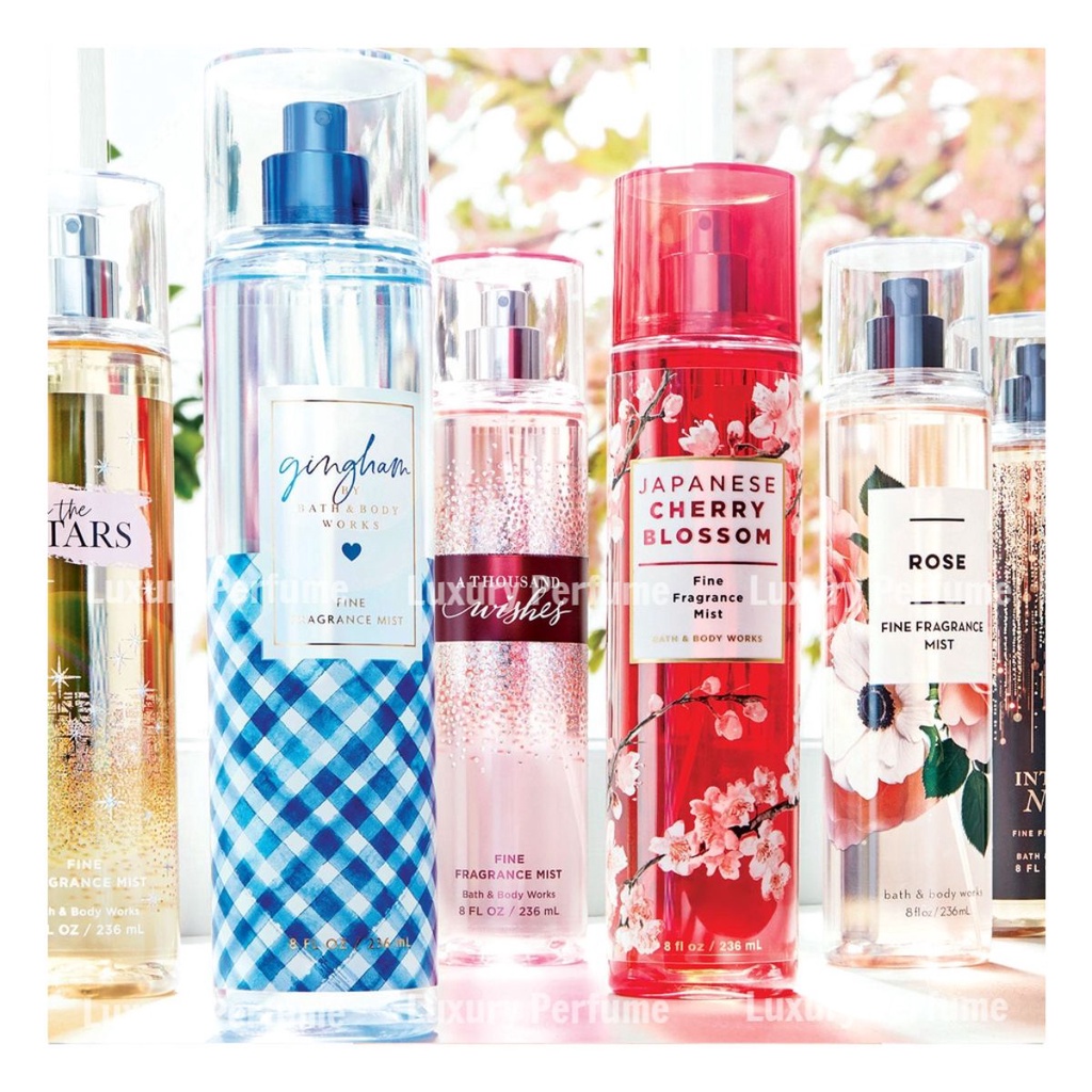 Xịt thơm toàn thân Body Mist Bath and Body Works 10ml