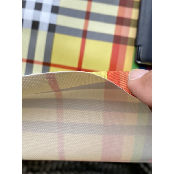 Da sọc Burberry nguyên tấm