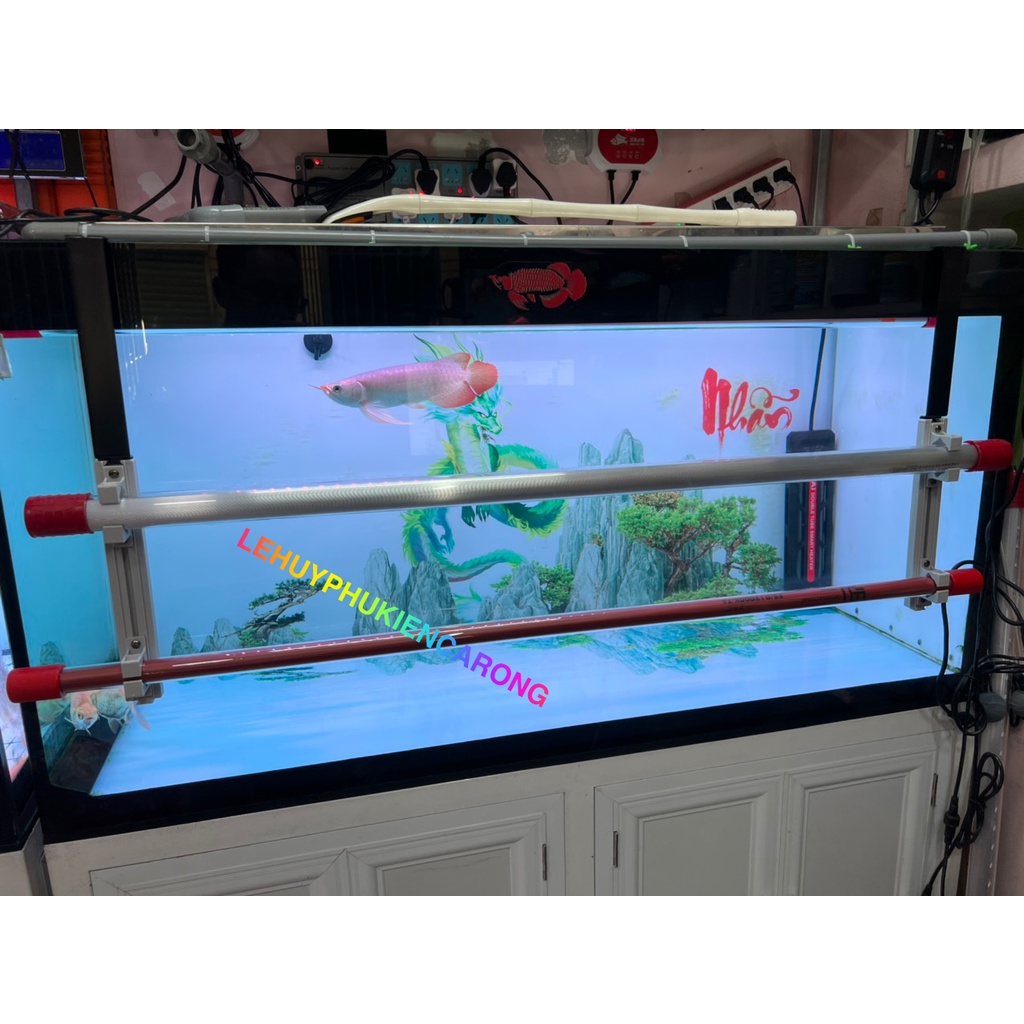 Giá Treo Đèn Bể Cá, Tanning Cá Rồng Thương hiệu AROFIN Cao 50cm VÀ MAYIN Cao 40cm