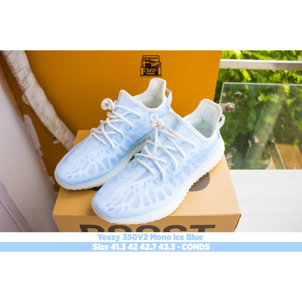 😘 [ HÀNG CHÍNH HÃNG ] Giày Yeezy 350V2 Mono Ice ( GW2869 ) - Chưa Release - REAL AUTHETIC 100%