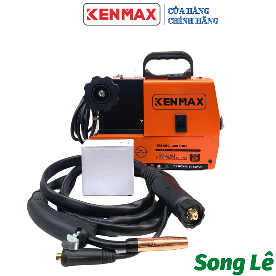 [TẶNG FULL PHỤ KIỆN] Máy hàn Mig Không dùng khí KENMAX - SASUKE MIG 200 PRO - DÂY MIG RỜI 3M - CUỘN DÂY 1KG - 5KG