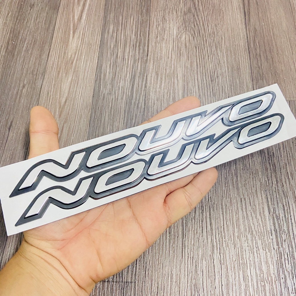 CHỮ NỔI NOUVO 3 XI CỨNG NHƯ ZIN BAO DÍNH