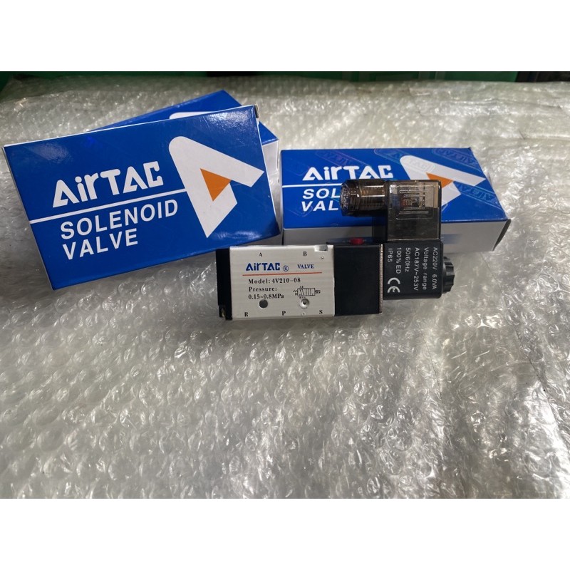 Van khí 5/2 AIRTAC (Solenoidd valve) - Van điện từ