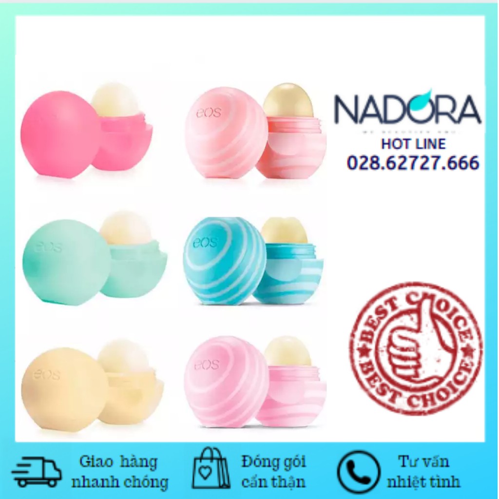 Son quả trứng EOS Lip Balm (Các mùi)