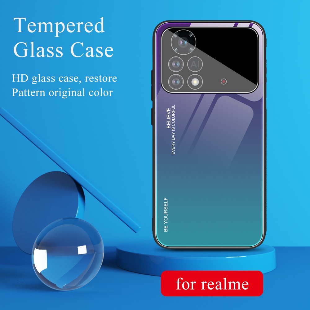 Ốp Điện Thoại Mặt Kính Cường Lực Họa Tiết Đá Hoa Cương Cho Xiaomi Poco X5 X4 Pro 5G M4 Pro 4G