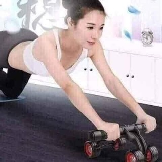 Con lăn tập bụng 4 bánh