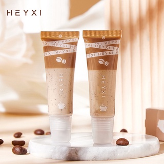 Kem tẩy tế bào chết môi HEYXI chiết xuất cà phê chăm sóc da 15g