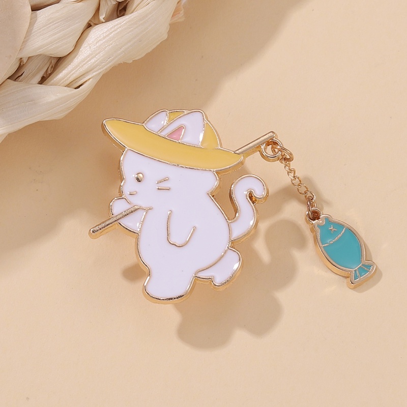 Ghim Cài Áo Họa Tiết Hoạt Hình Ngộ Nghĩnh Cho Bé