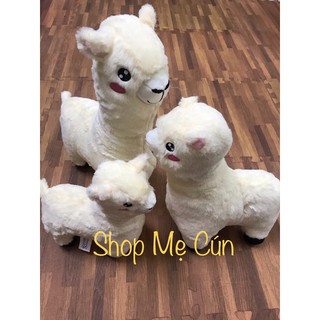 (Bộ 3 con) Gia Đình Cừu Bông Vui Vẻ
