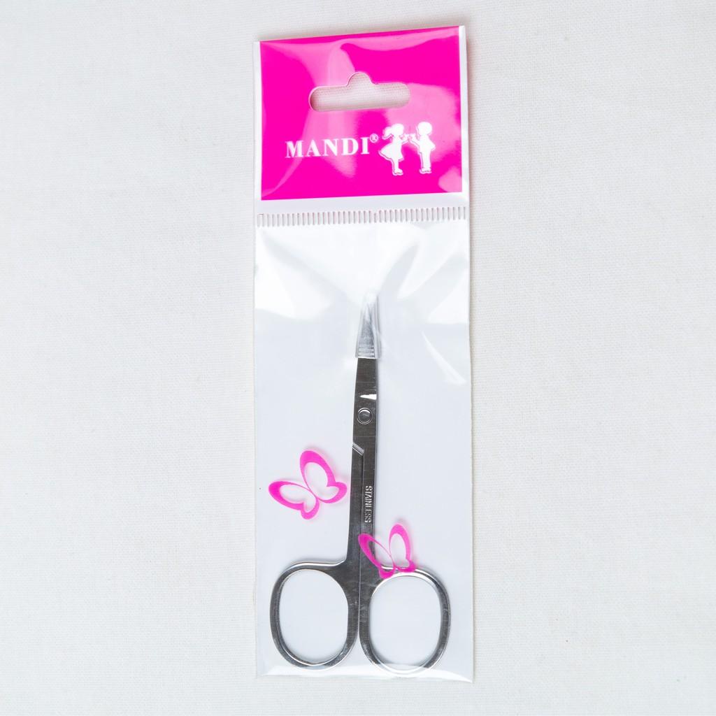 Kéo Đầu Tròn Tỉa Lông Mũi, Lông Mày, Mi Mắt BP Nose Scissors Hàn Quốc