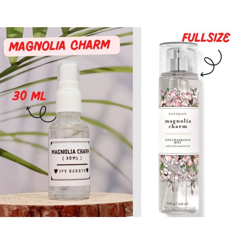 (30ML)XỊT THƠM MAGNOLIA CHARM BATH AND BODYWORKS