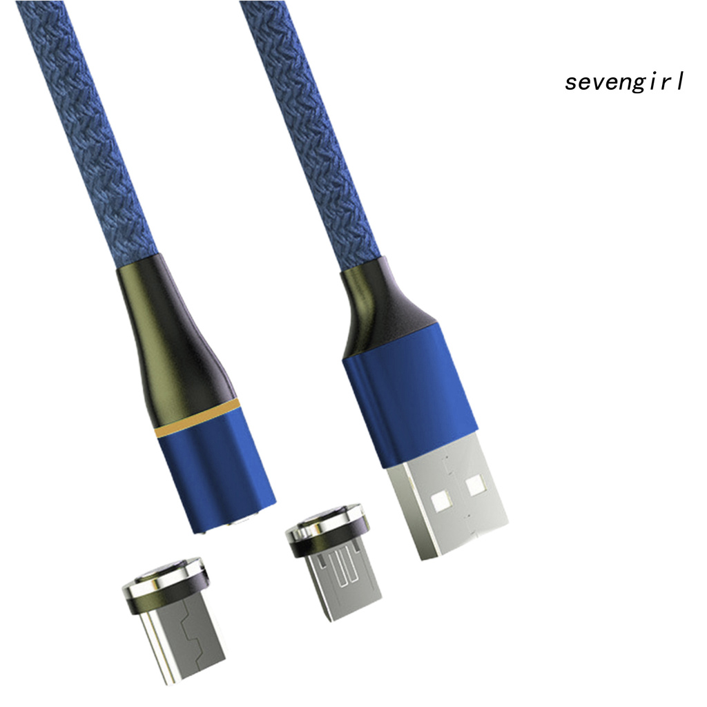 Cáp Sạc Nhanh Từ Tính Sev-1 / 2m Cổng Micro Usb Type-C Qc 3.0