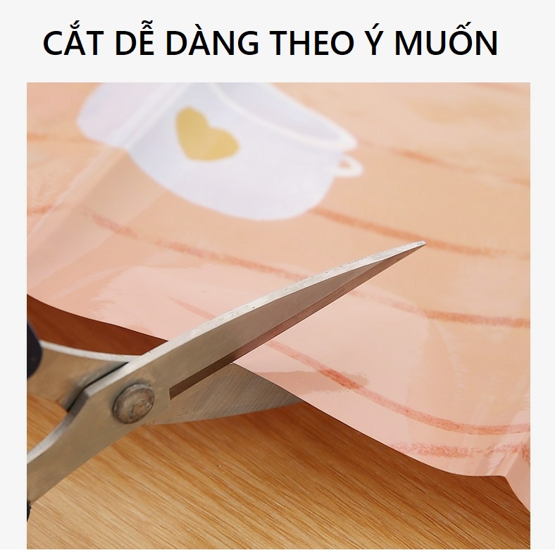 Giấy dán tường bếp 60x90cm chống dầu mỡ dễ lau chùi, miếng decal dán bếp đẹp