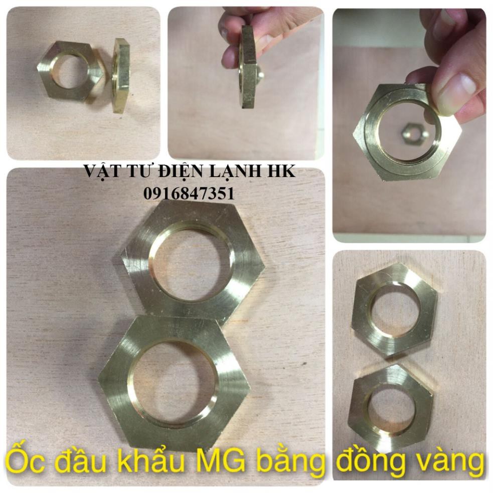 Ốc đầu khẩu hãm lồng máy giặt lục giác 36mm - Ecu siết lồng máy giặt