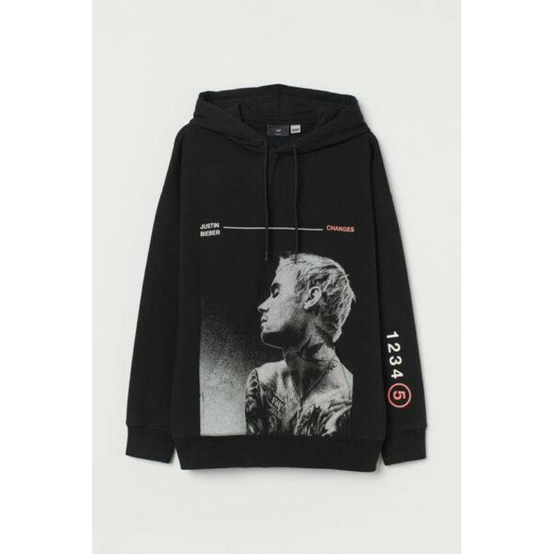 Áo Hoodie Justin Bieber By H & M HnM