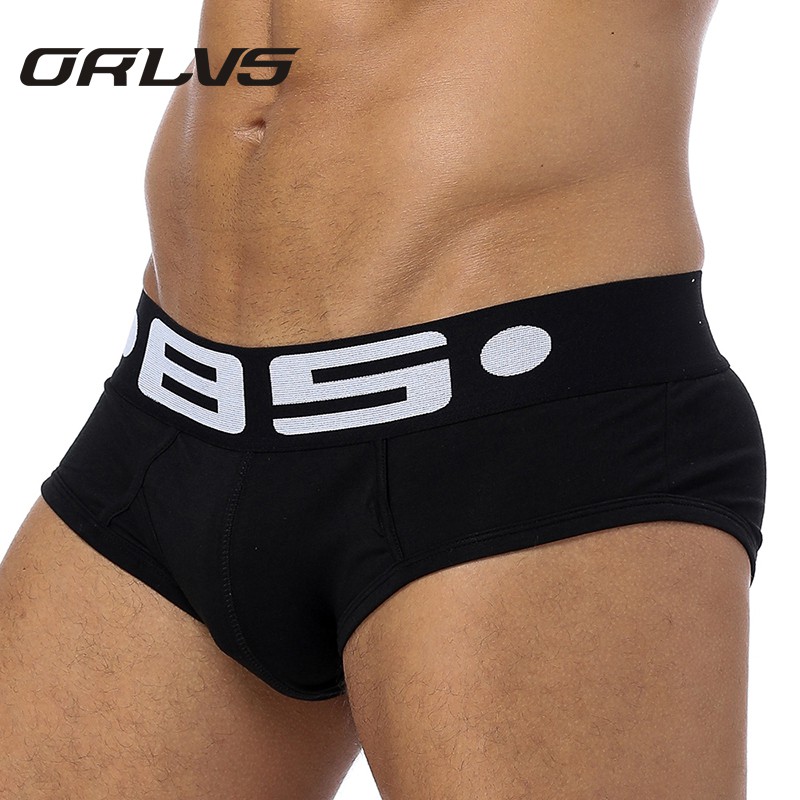 ORLVS Quần lót cotton BS102 kiểu dáng gợi cảm dành cho nam