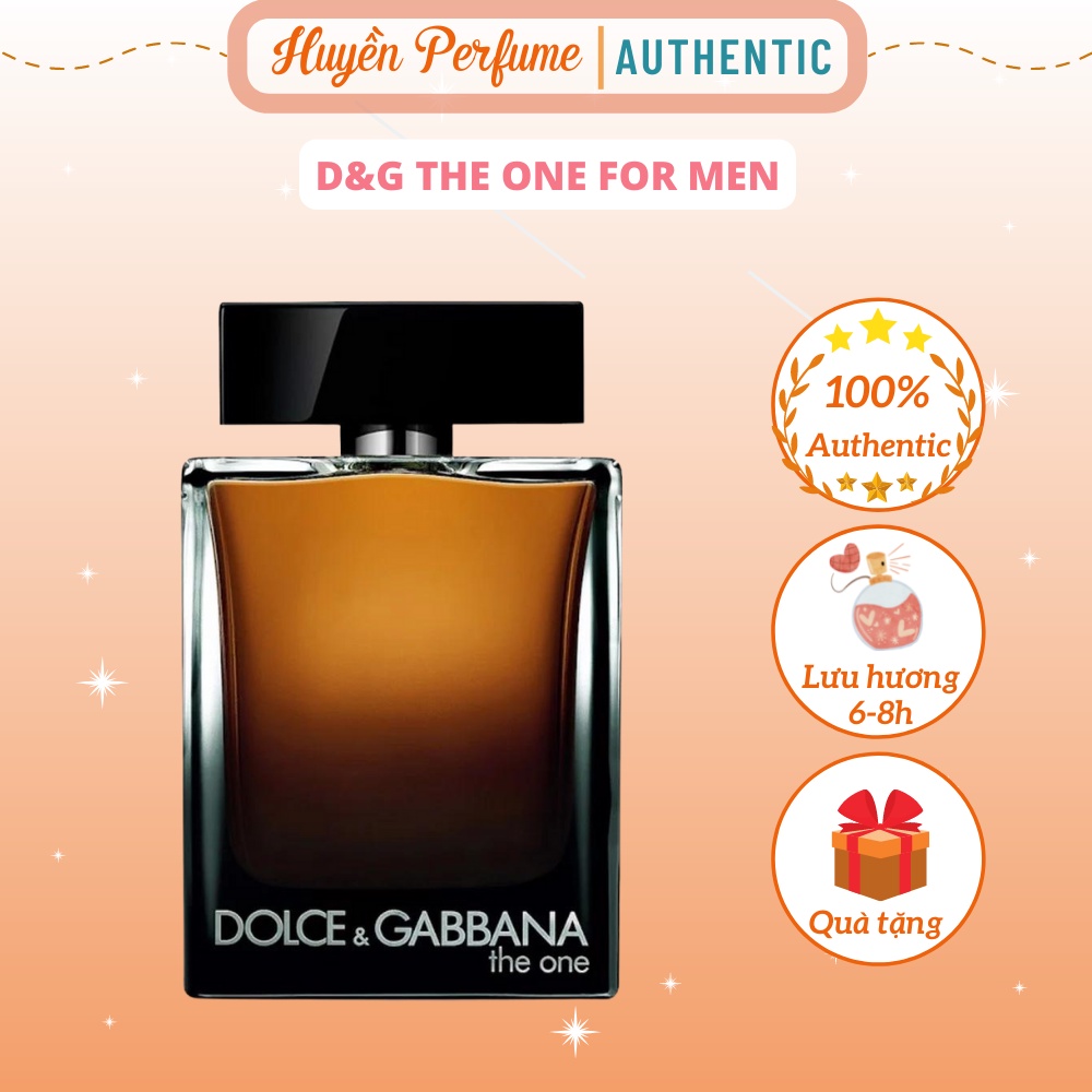 Nước hoa DolceGabbanaTheOne, nước hoa nam thơm lâu chính hãng, 10ml - Huyền Perfume