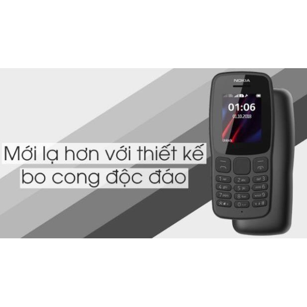 [Mã ELMS5 giảm 7% đơn 300K] Điện thoại nokia 106 (2018) chính hãng mới 100% BH 12T [xả hàng giá vô địch] | WebRaoVat - webraovat.net.vn