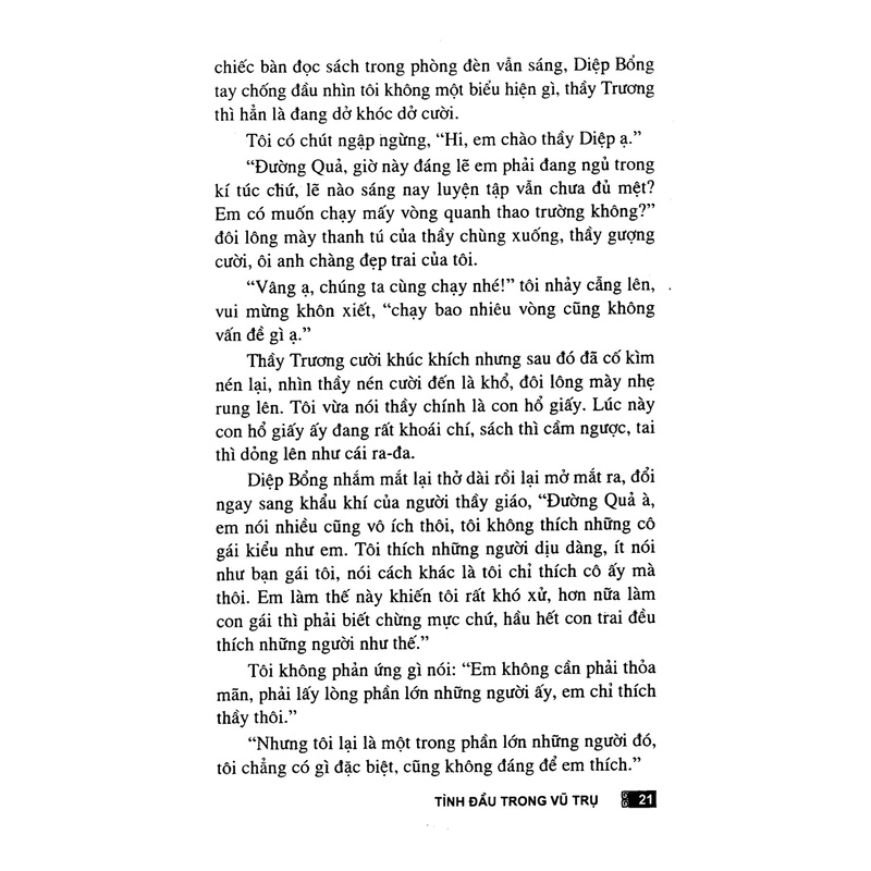 Sách - Tình Đầu Trong Vũ Trụ